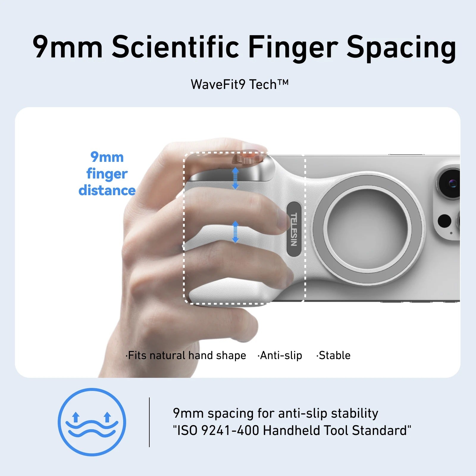 Phone Camera Shoot Hand Grip Magnetic Smart Phone Holder Shooting Aid Remote Control Handle For Iphone Android Phone