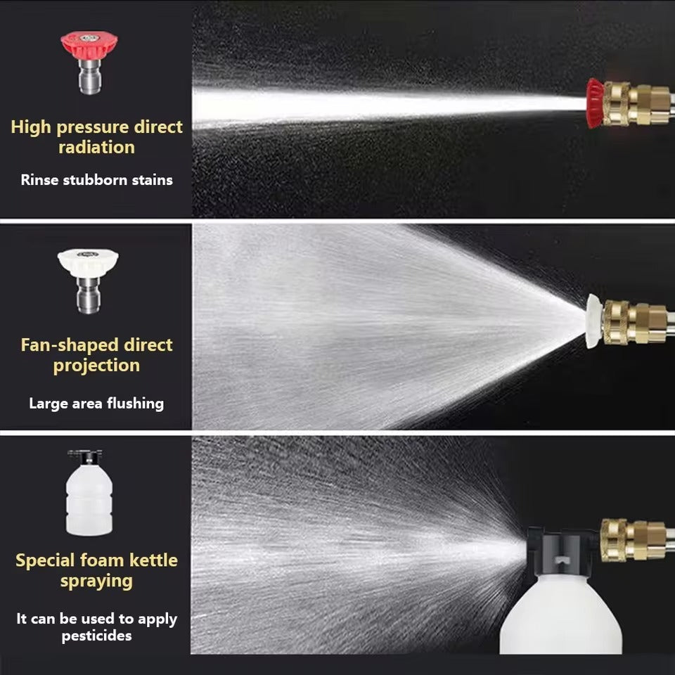 Wireless High Pressure Cleaner Washing Machine Spray Water Gun Car Washing Pressure Water Cleaning Machine