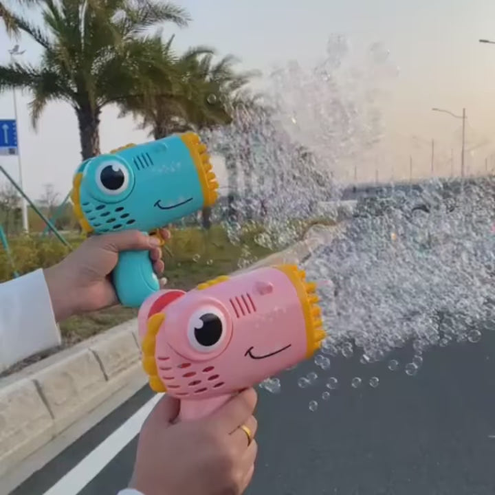 40 Hole Dinosaur Bubble Handheld Bubble Machine, Electric Bubble Gun Outdoor Wedding Party Toy(without Bubble Water)