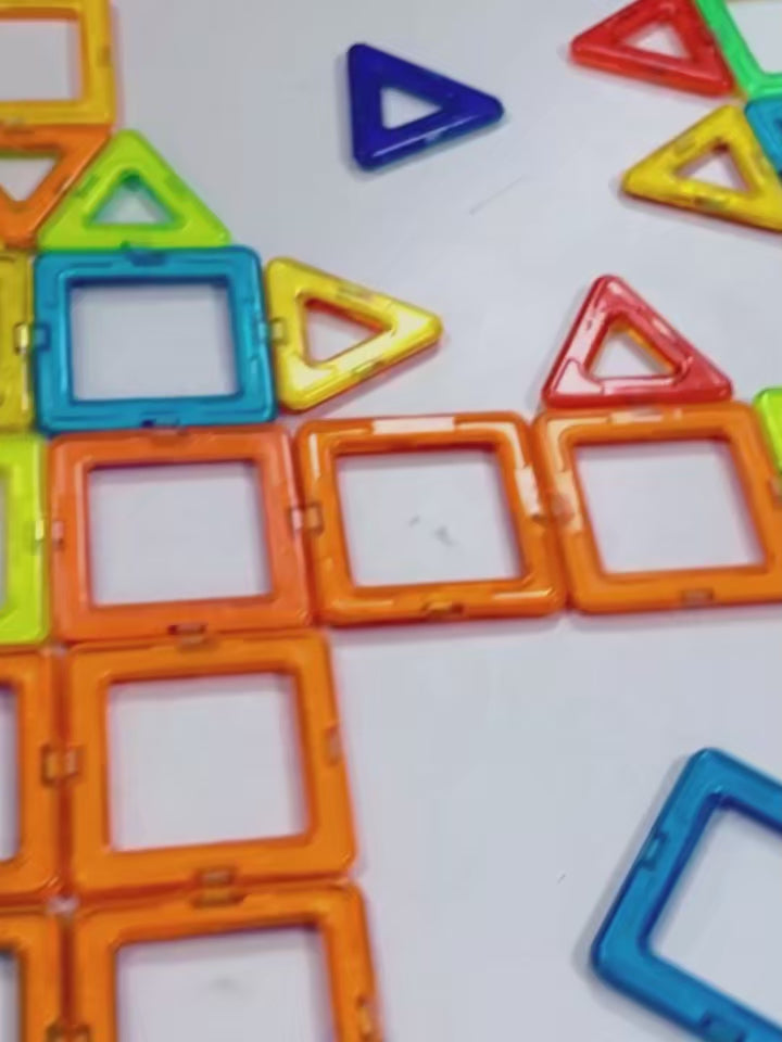 Magnetic Building Blocks DIY Magnets Toys medium size STEM Toys Construction Toys Learning Educational Magnet Toys