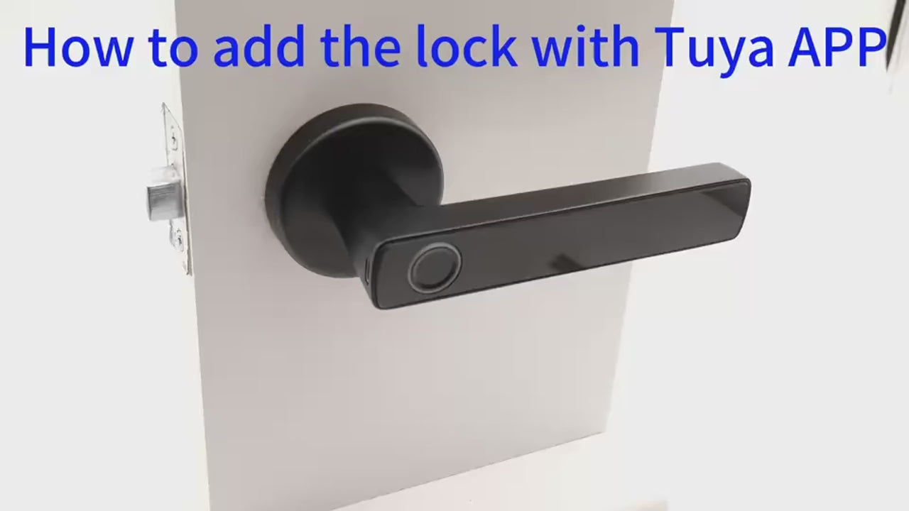 Tuya 5-in-1 Door Lock Smart Home Products Fingerprint Locks Remote Control App Unlock Support Password IC Card Key Unlock