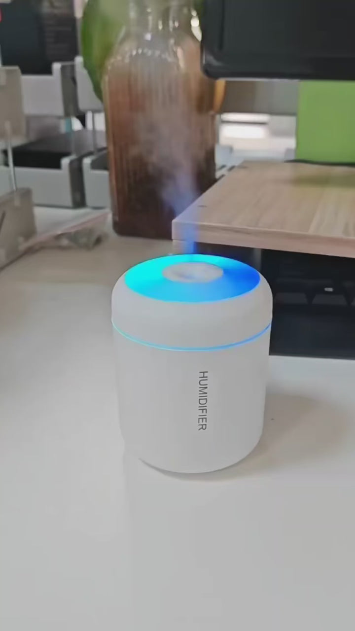 180ML Mini Air Humidifier USB Electric Aroma Diffuser Essential Oil Purifier Aromatherapy Mist Maker Lights For Car Home Bedroom